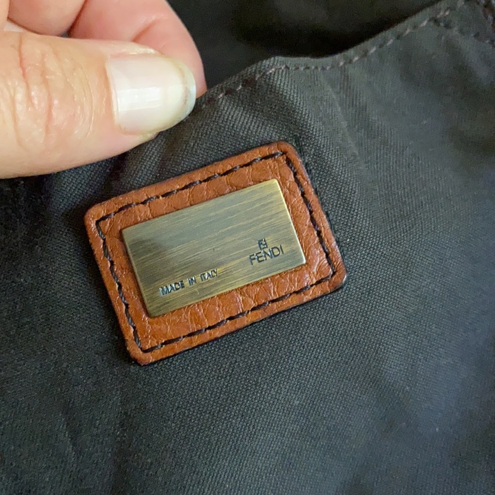 Fendi Bucket Bag Zucca Jacquard Leather - Picture 4 of 13